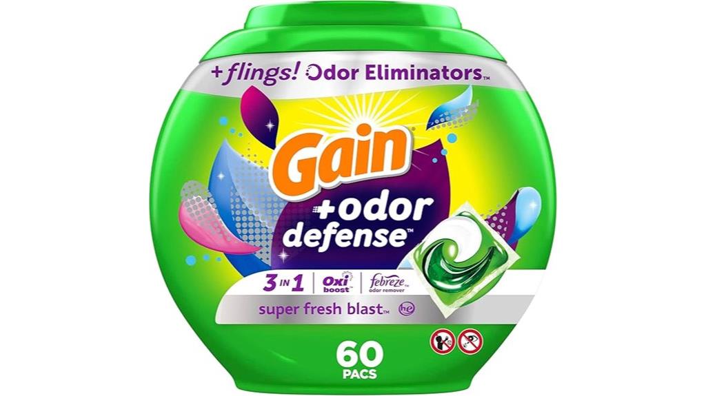 laundry detergent pacs