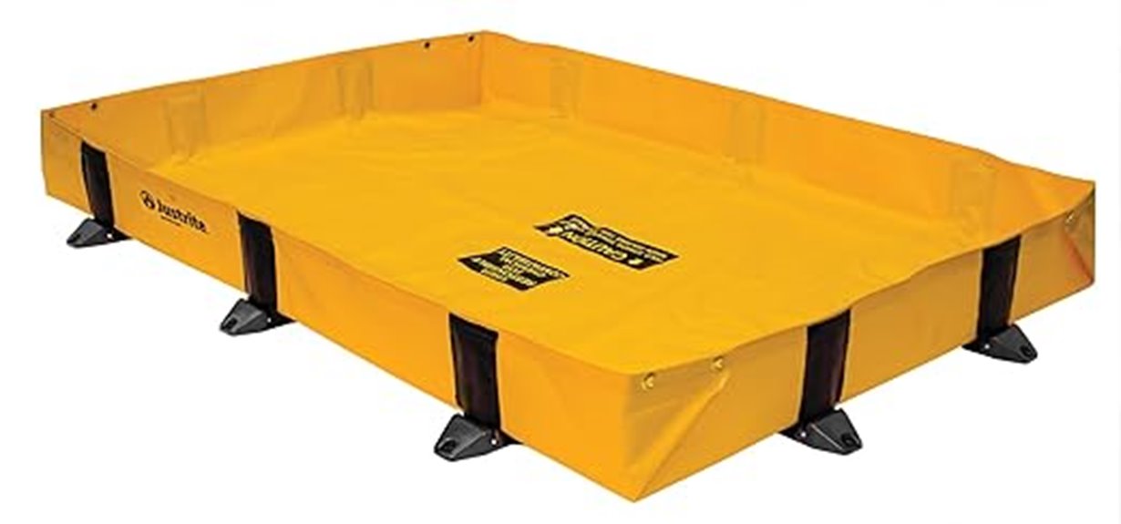 lightweight spill containment berm