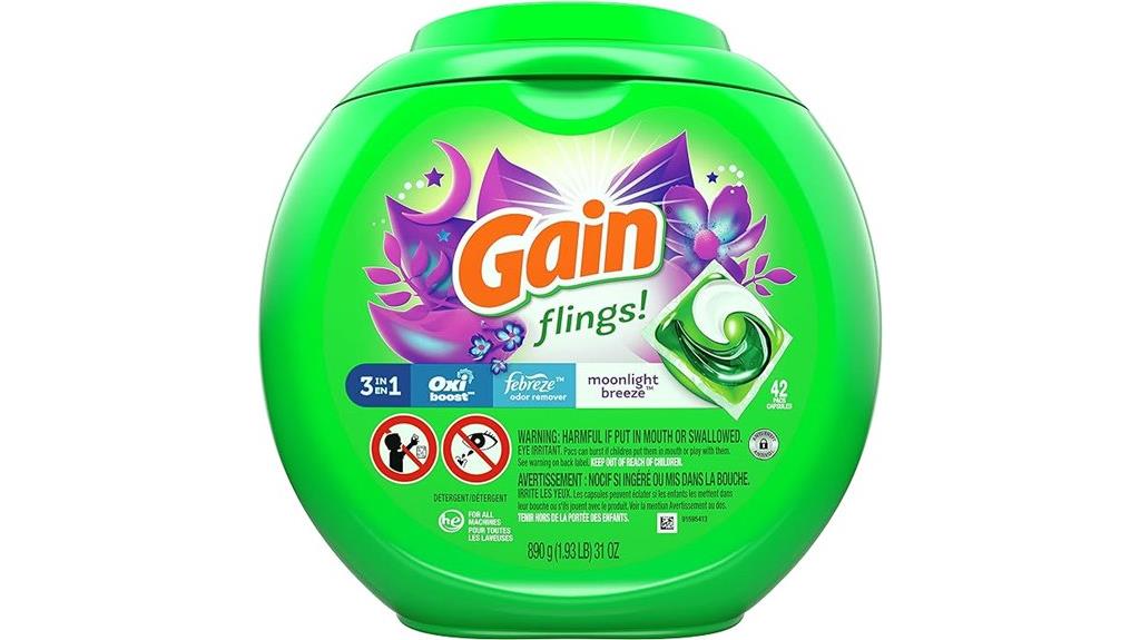 liquid laundry detergent pods
