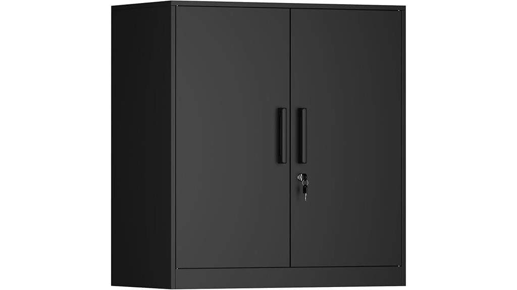 lockable metal storage cabinet