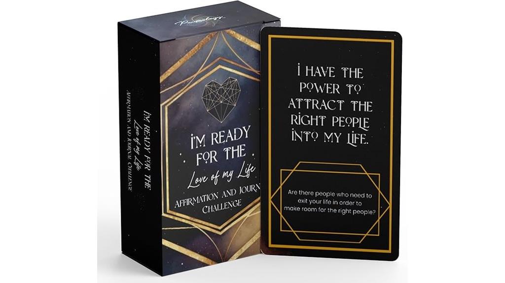 love self reflection affirmation cards