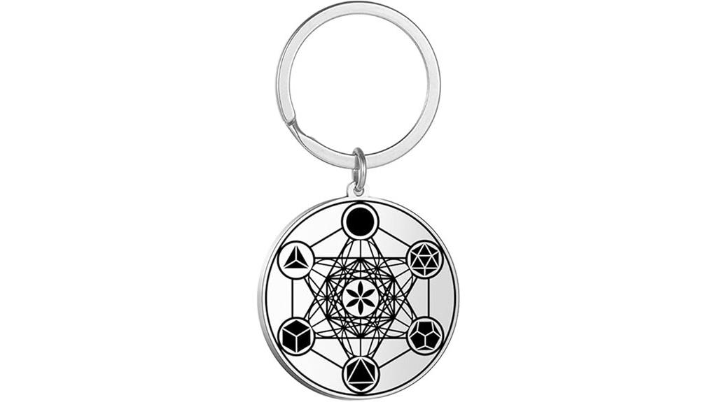 men s sacred geometry necklace