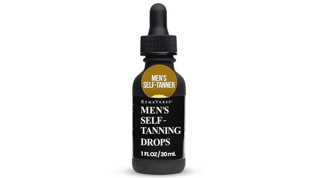 men s self tanning drops