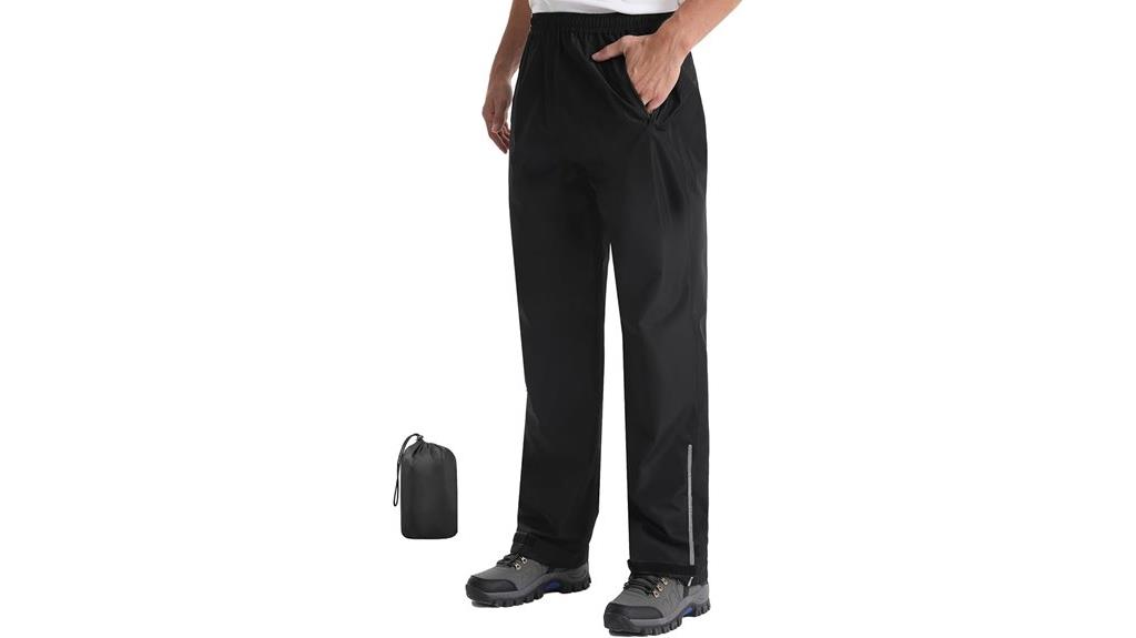 men s waterproof rain pants