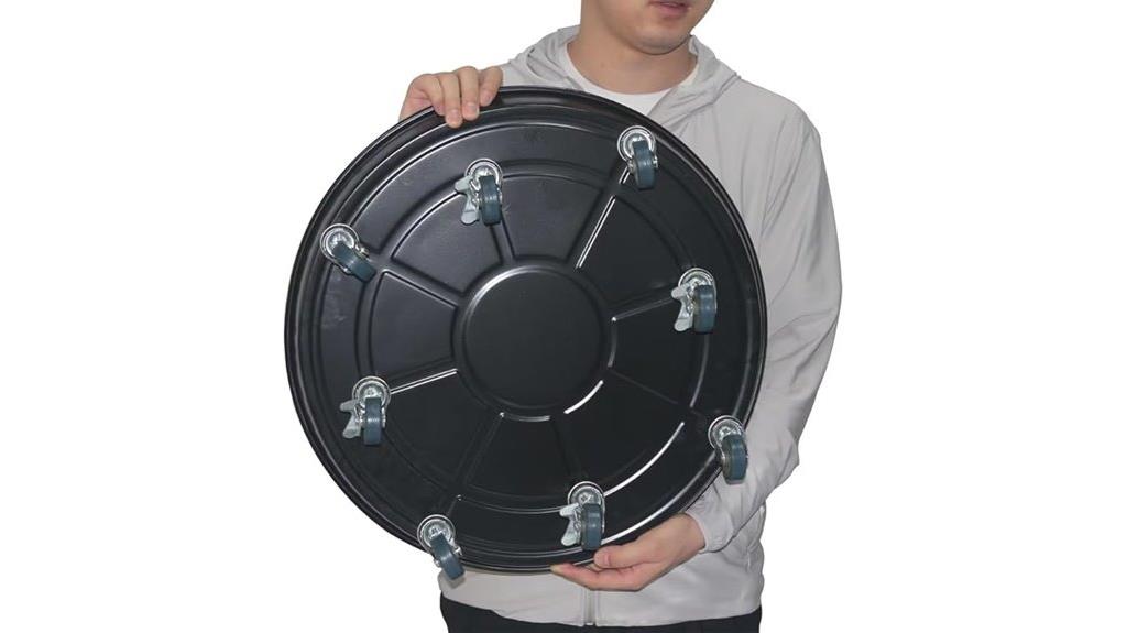 metal plant stand wheels