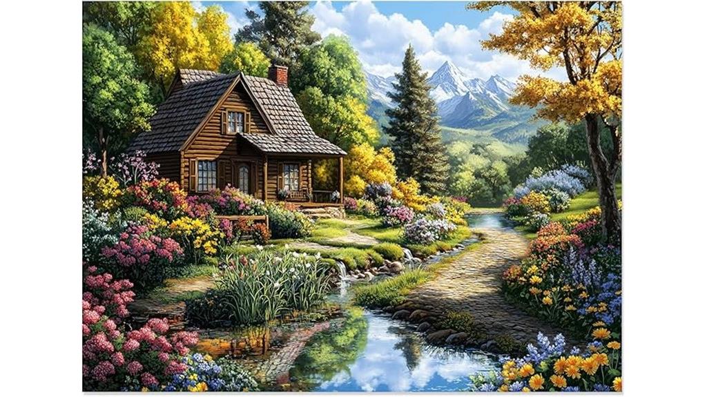 mountain cottage puzzle