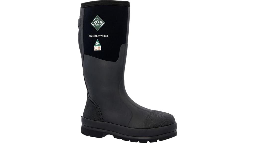 muck mens steel toe boots