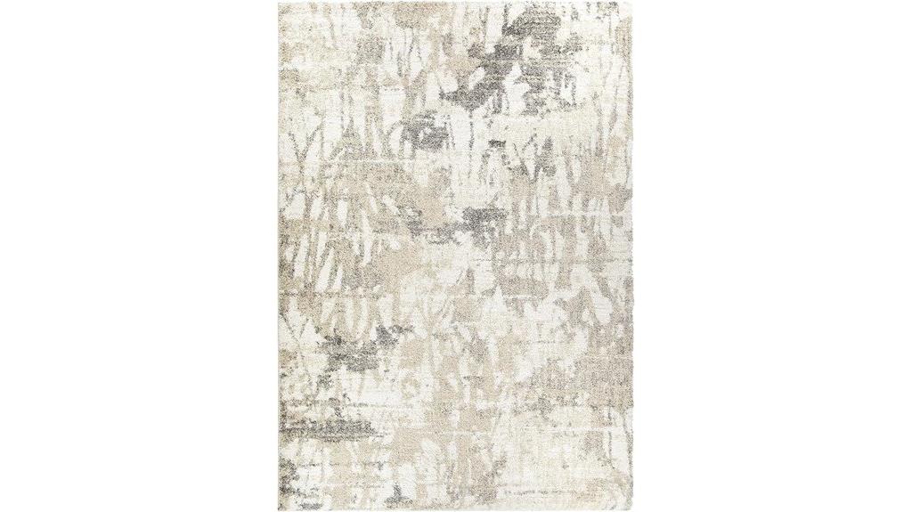 mystical ivory canopy rug