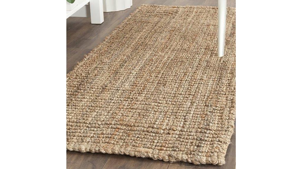 natural fiber runner rug