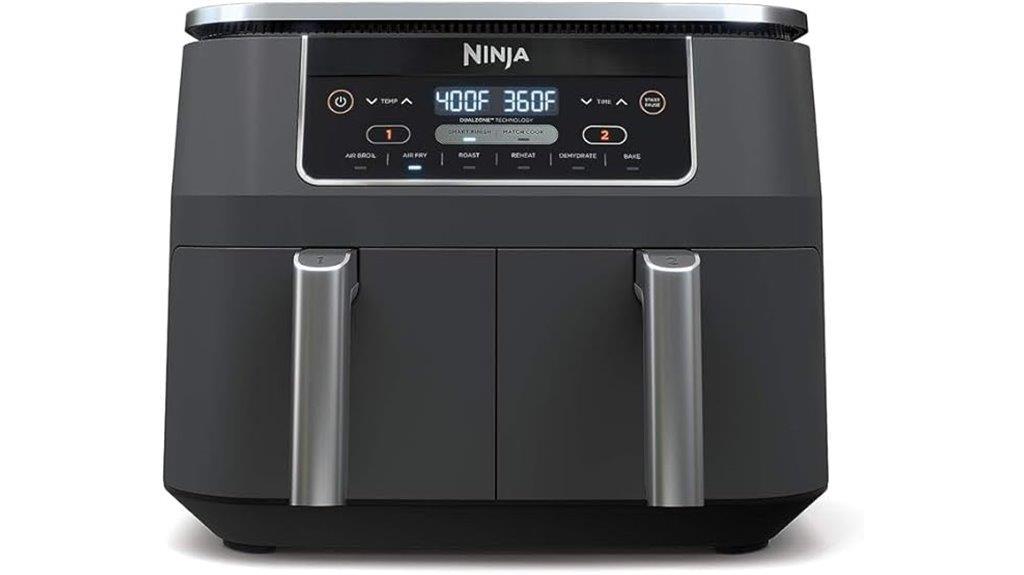 ninja foodi dual baskets