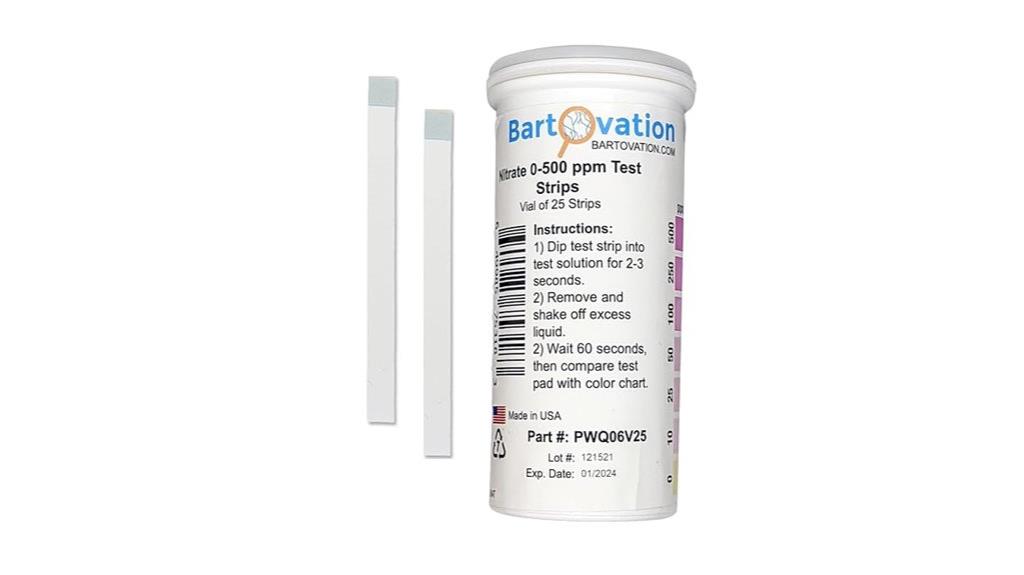 nitrate test strips kit