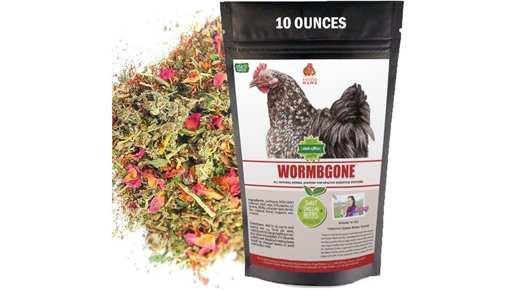 non gmo chicken nesting herbs