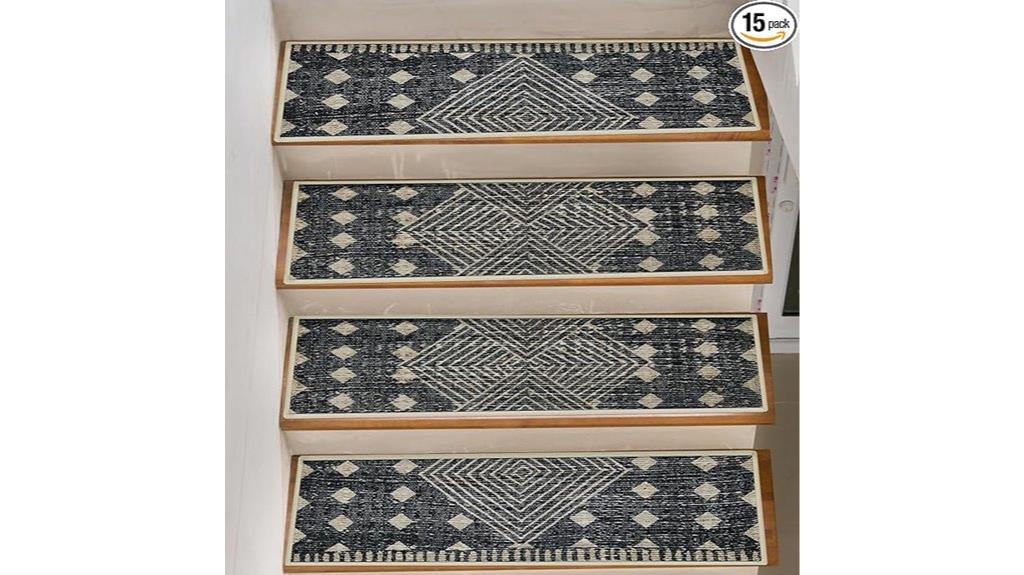 non slip stair runner set