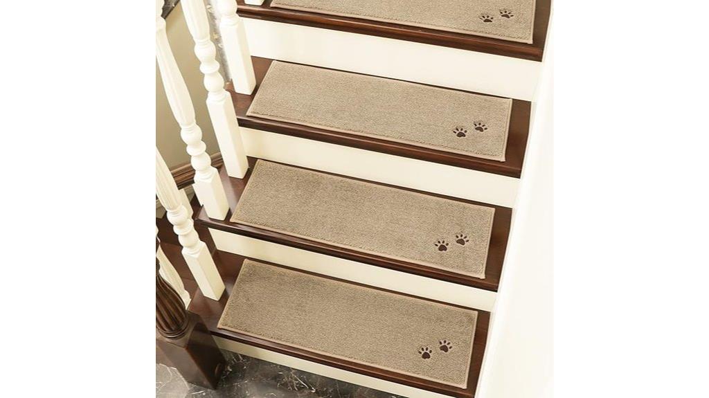 non slip stair tread set