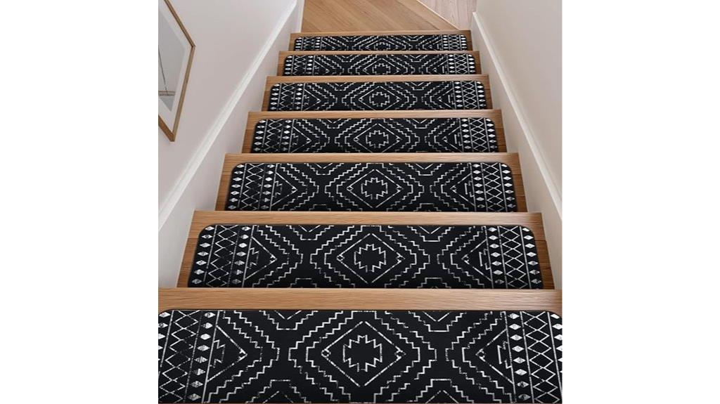 non slip stair tread set