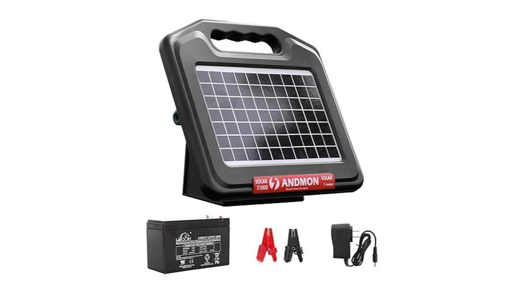 one joule solar fence