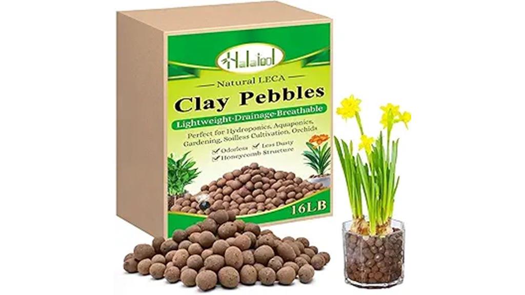 organic clay pebble substrate