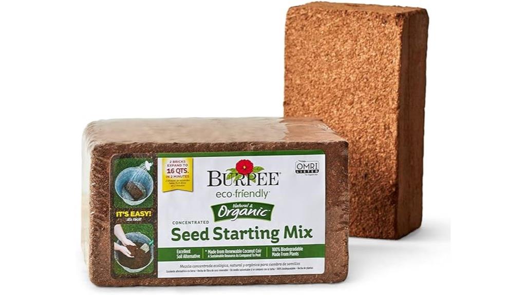 organic coconut coir seed mix