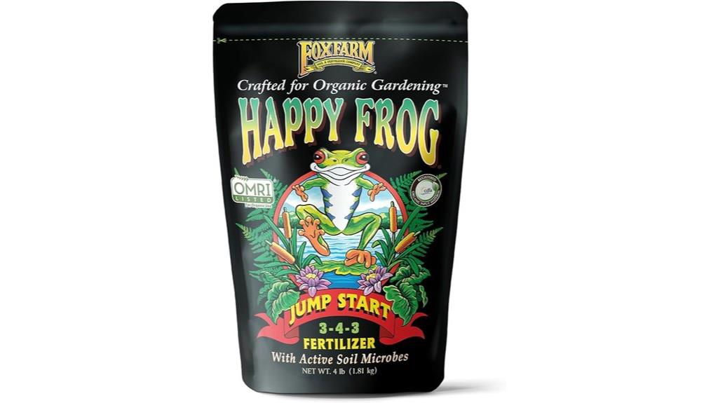 organic garden fertilizer bag