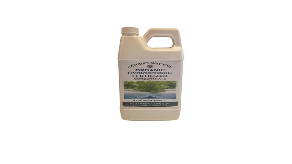 organic soil hydroponic fertilizer concentrate