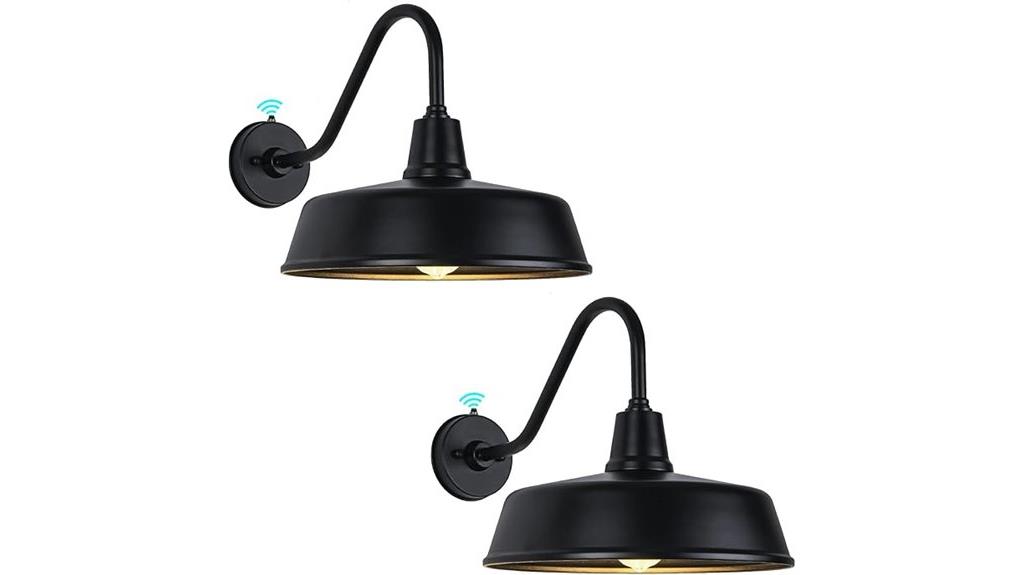 outdoor barn gooseneck lights