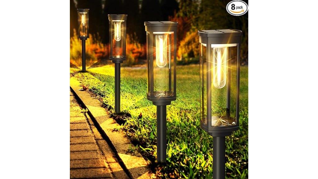 outdoor solar pathway lights