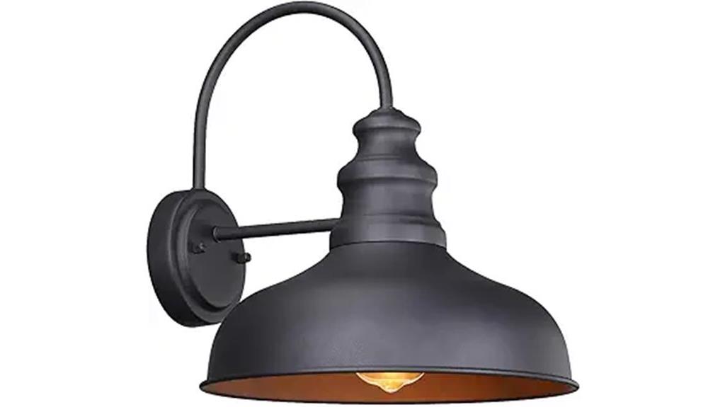 outdoor vintage barn light
