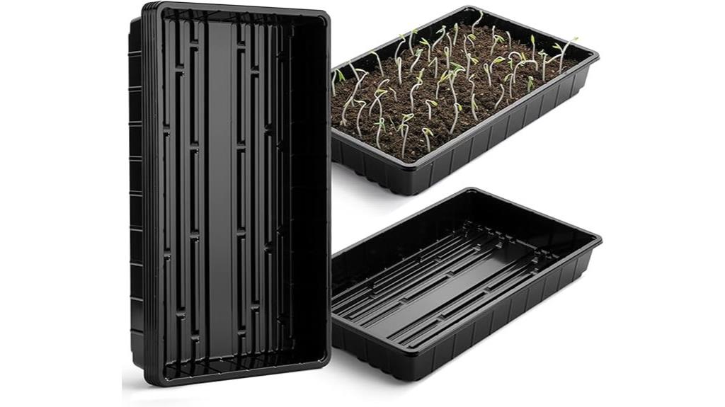 plastic tray set