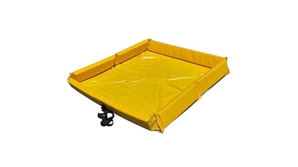 portable 4x4 spill berm