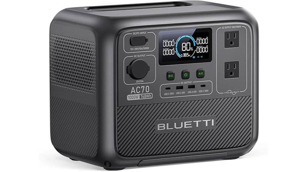 portable 768wh lifepo4 generator