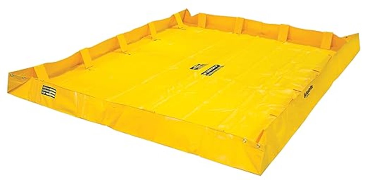 portable 8x8x8 oil berm