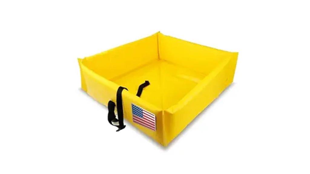portable duck pond berm
