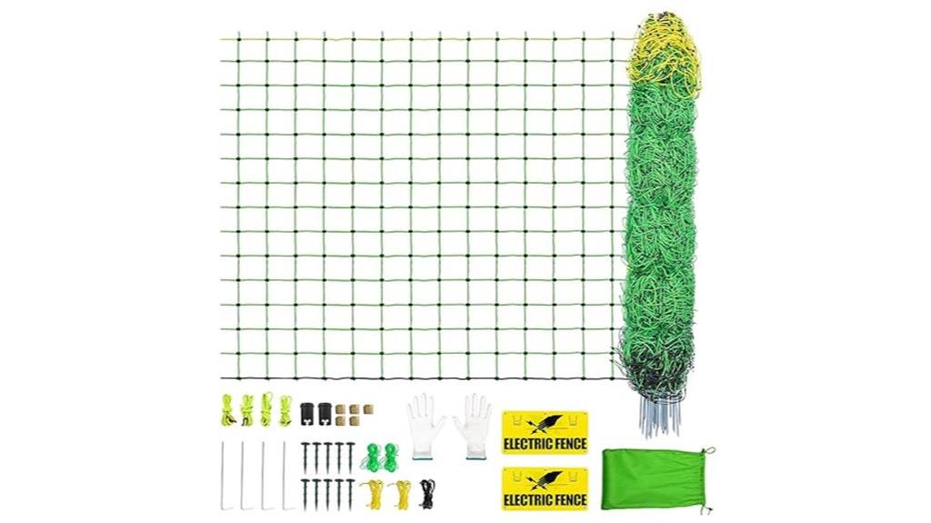 portable electric fence netting