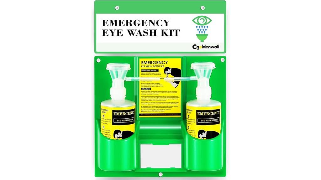 portable emergency eye wash