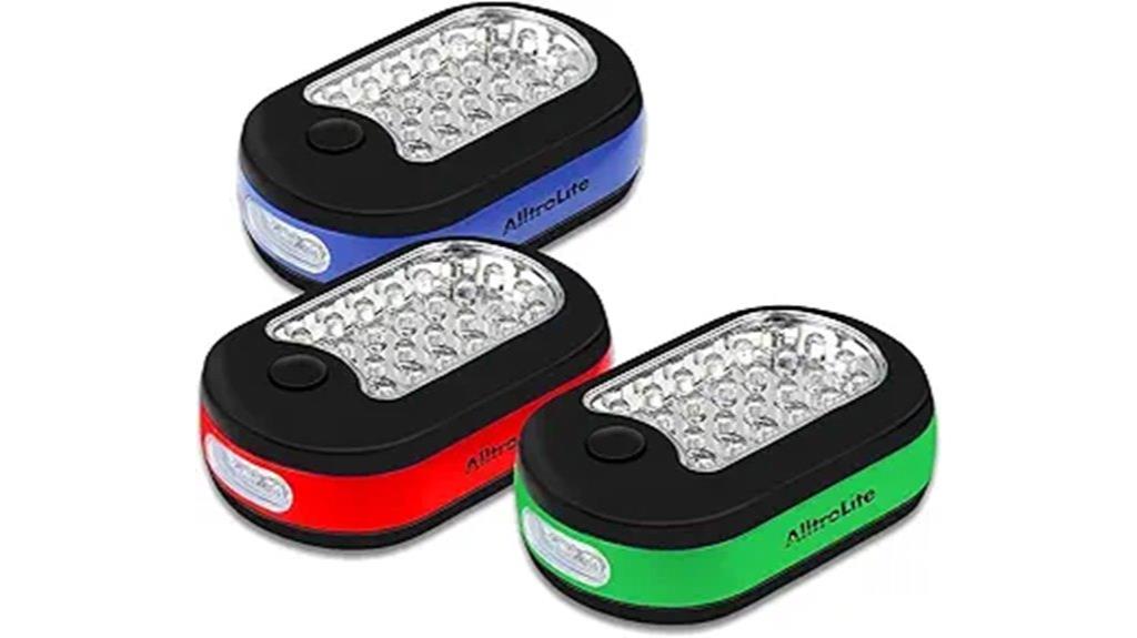 portable magnetic work lights
