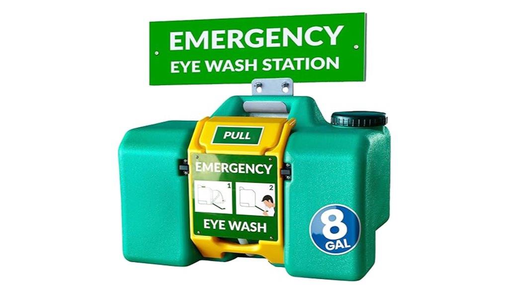 portable osha approved eye wash