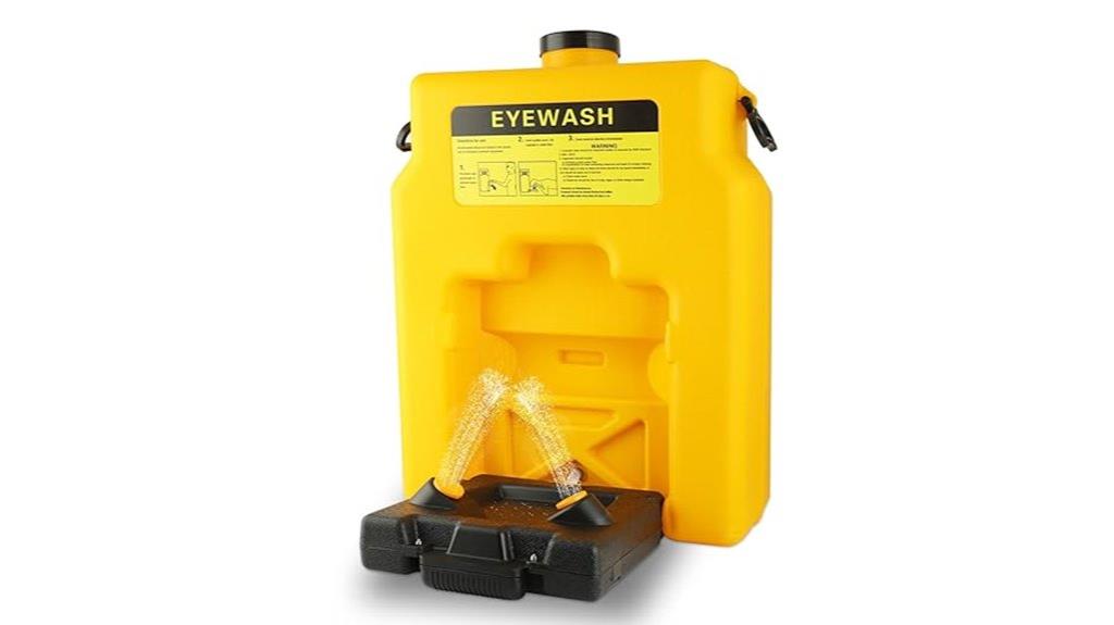 portable osha compliant eye wash