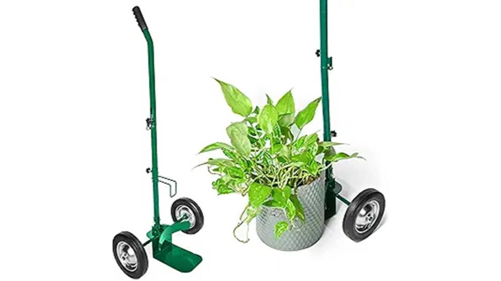 potted plant mover wheels