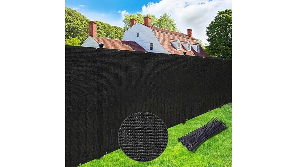 privacy fence shade upgrade