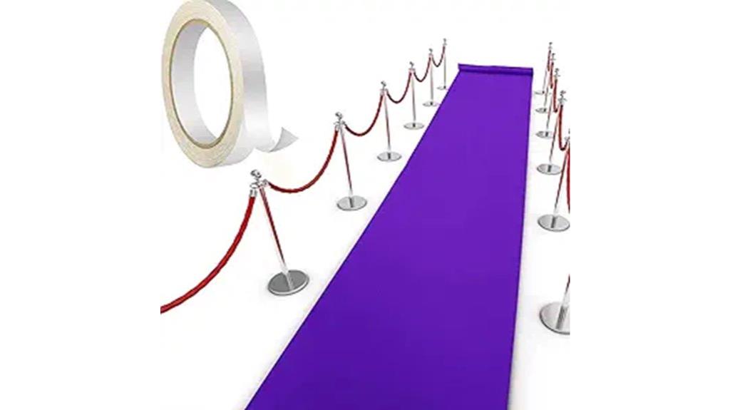 purple carpet runner rug