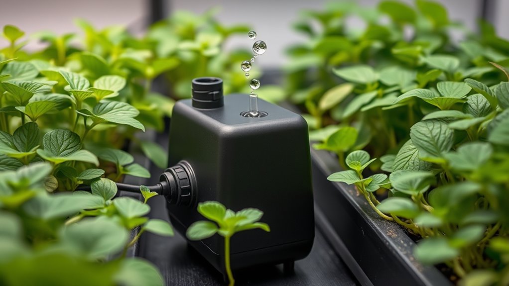 quiet adjustable durable pumps