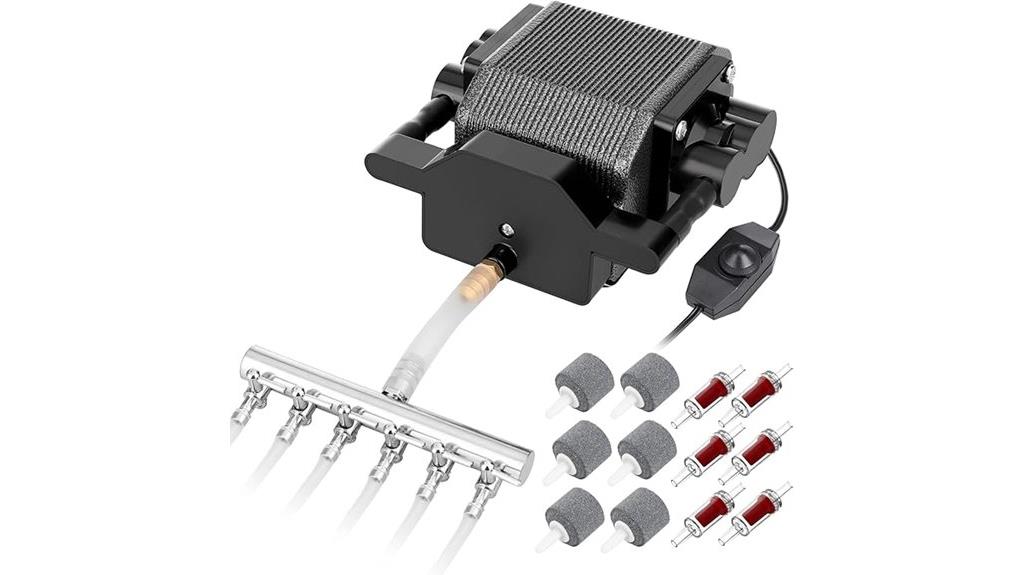 quiet aquarium air pump