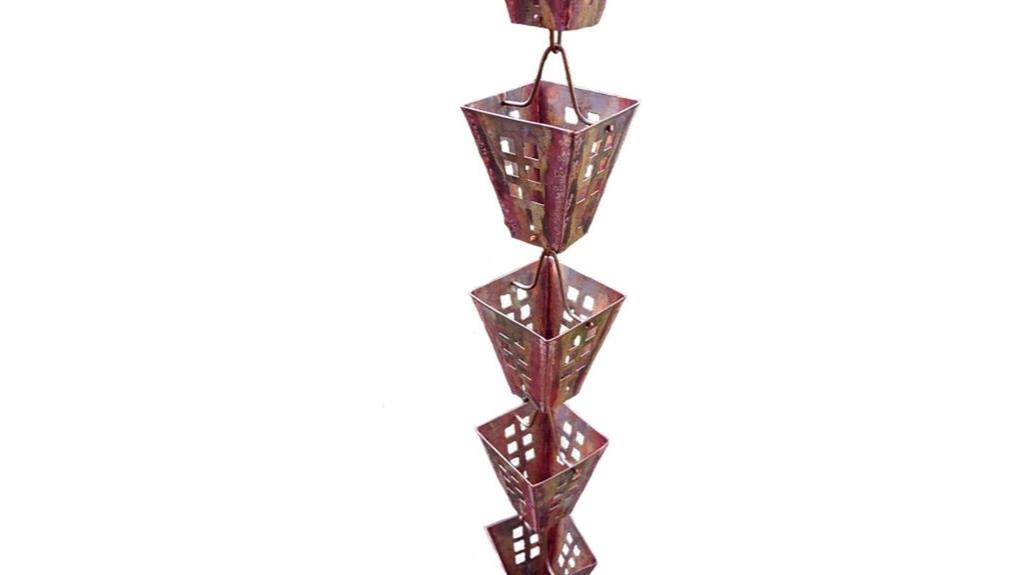 rain chain with installation kit