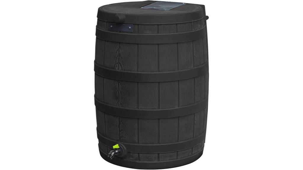 rainwater collection barrel