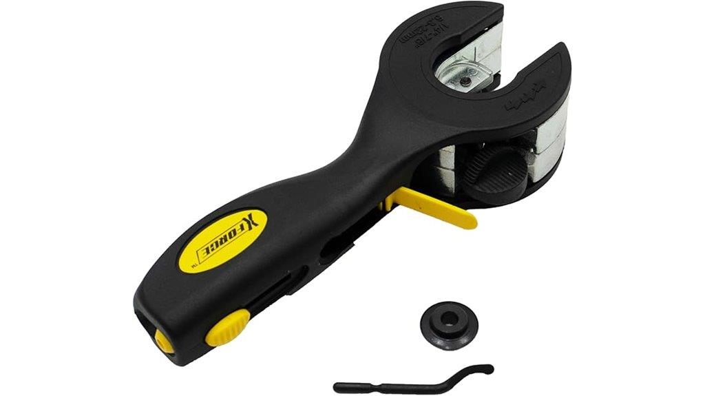 ratcheting metal tubing cutter