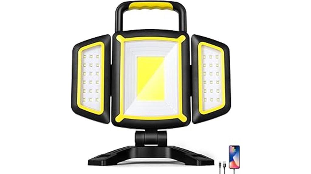 rechargeable work light with modes