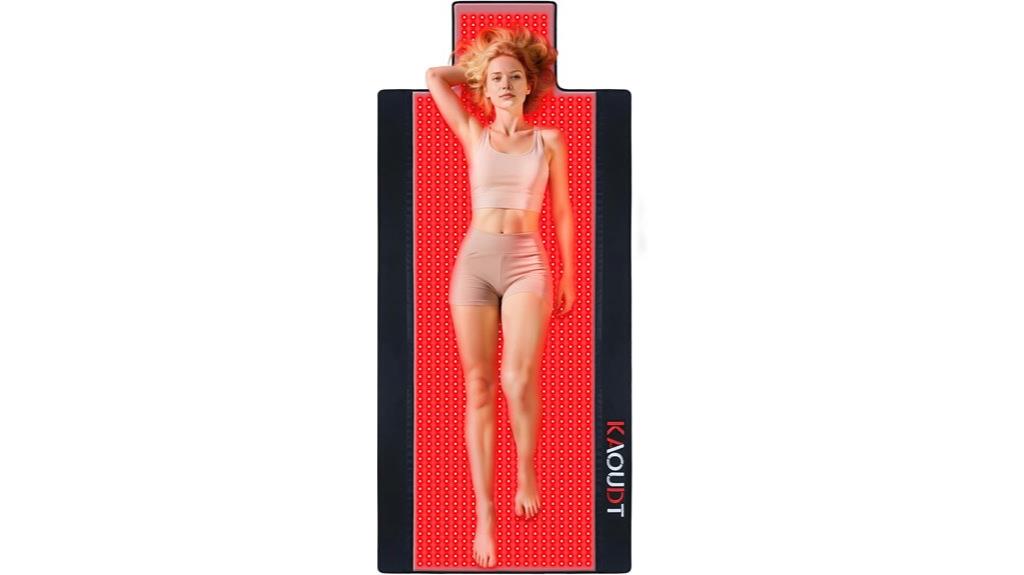 red light therapy mat