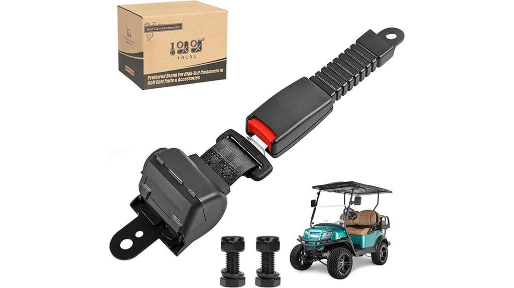 retractable golf cart belts