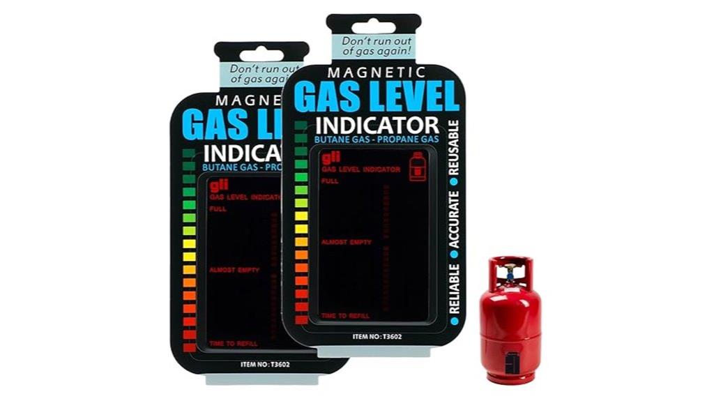 reusable propane tank gauge