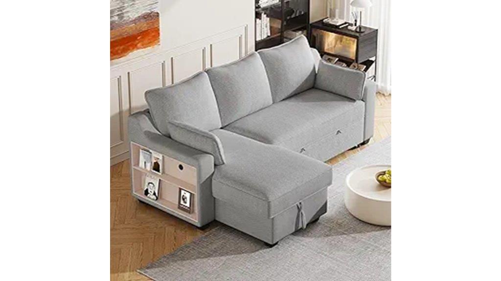 reversible couch with storage